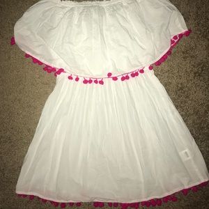 Mud Pie Presley Pom-Pom Cover-up